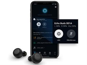 eBookReader Amazon Echo Buds støjreduktion